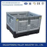 Pliable Palette Bwat Itilize pou Depo Fwi