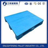 1200 * 1000 * 150mm lou devwa 3 Runners Fèmen Deck Hygeian plastik Palette