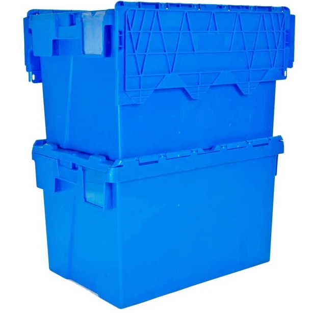 Plastik Tote Woulman Container Tache kouvèti